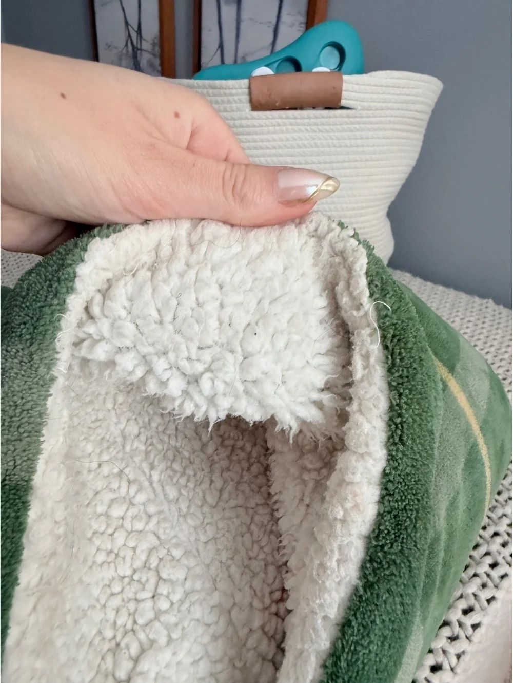Target cozy green